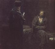 Ilia Efimovich Repin Refused to repent oil painting